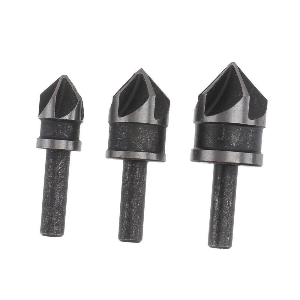 Jogo De Escareadores Aço Rápido 3 Peças 203105 Worker