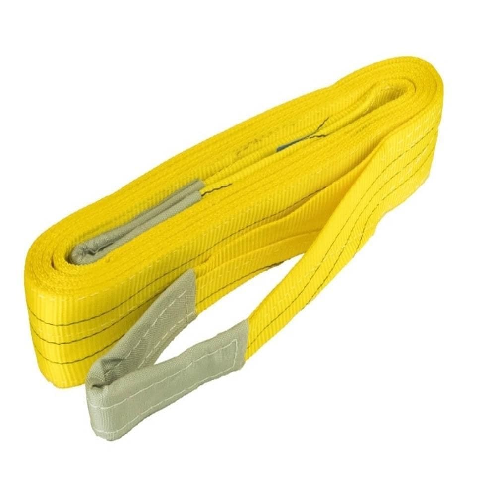 Cinta Poliéster 2Mt 90Mm Elevação De Carga Suporta Até 6T