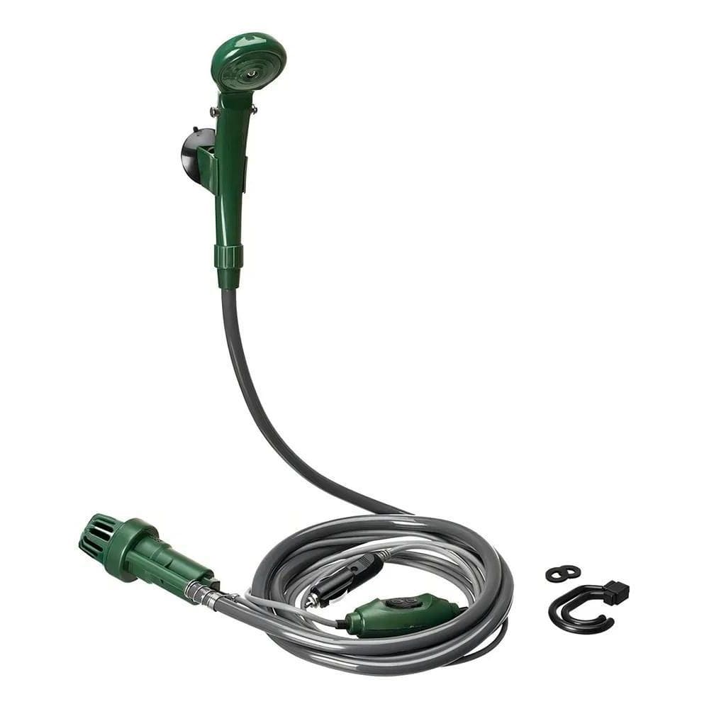 2X Ducha Chuveiro Portátil Camping Shower 12V Cabo 4M Guepar