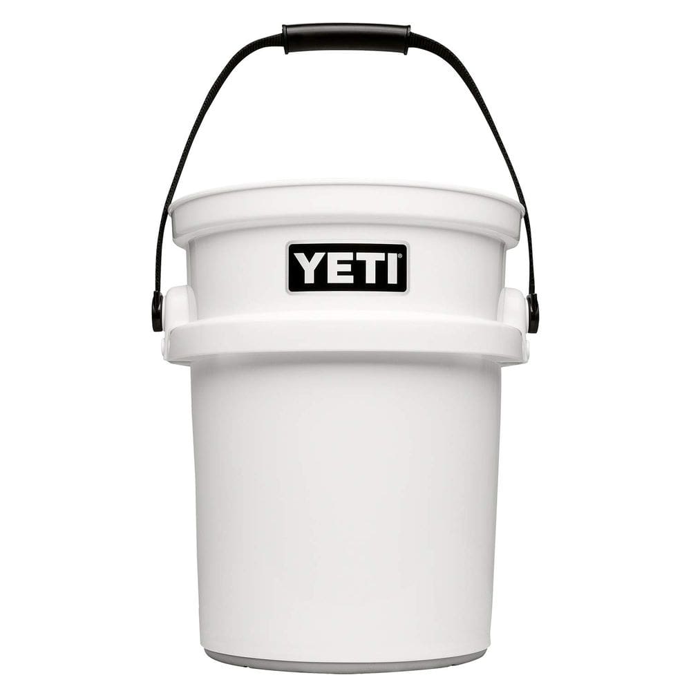 Bucket YETI Loadout, 5 galões, resistente a impactos, branco