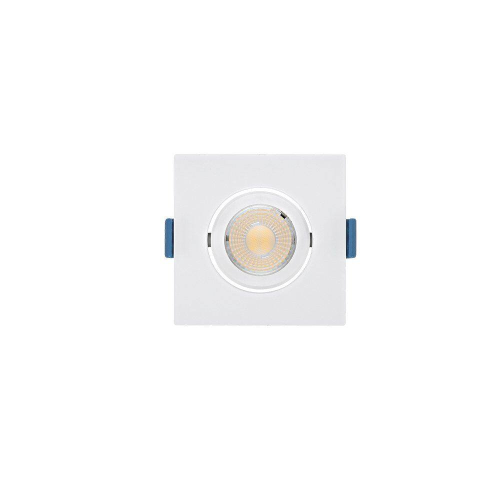 Spot de Led de Embutir Recuado Stella Easy Evo MR11 Quadrado 3W Bivolt