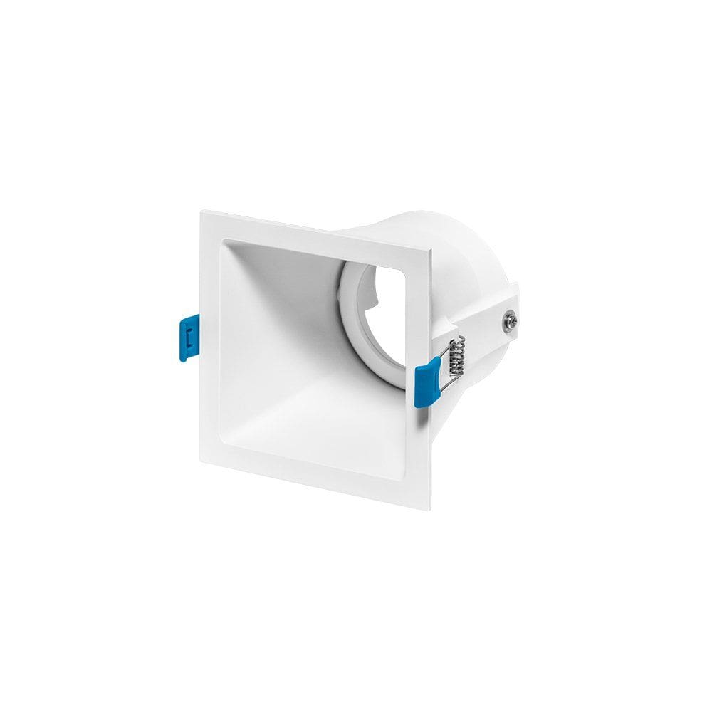 Spot de Embutir Super-Recuado Stella Square Ghost Par 20 E27 Quadrado Bivolt