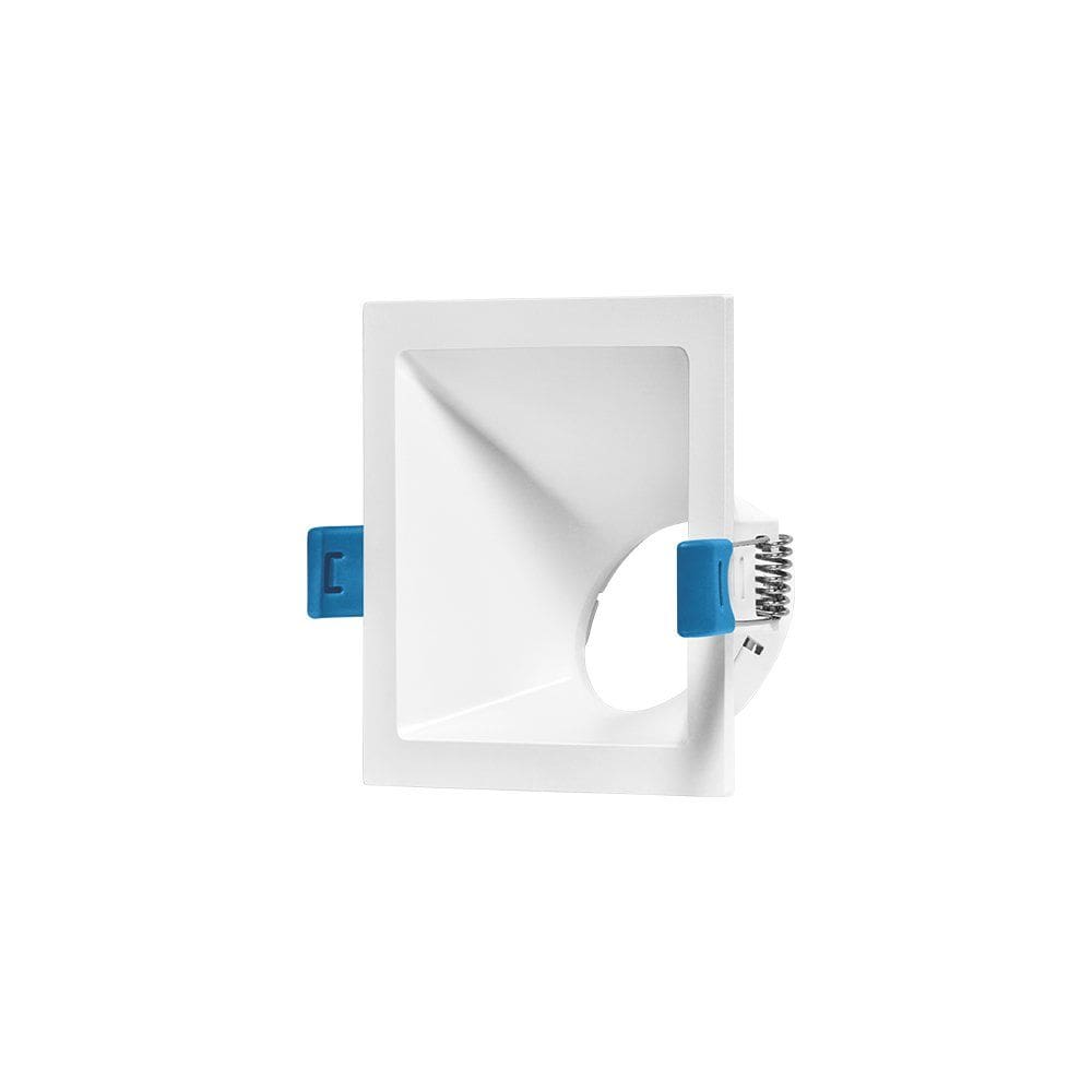Spot de Embutir Recuado Stella Square Angle 25° MR16 GU10 Quadrado Bivolt