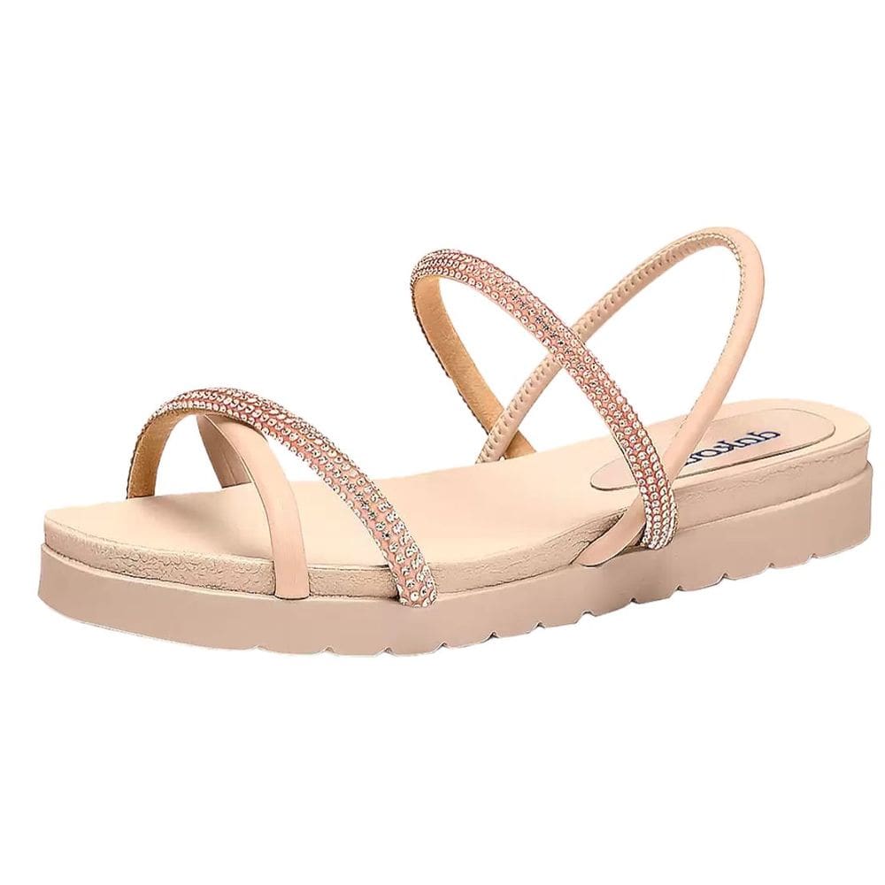 Sandalia Feminina Fashion Tendencia Flat Dakota Y6963