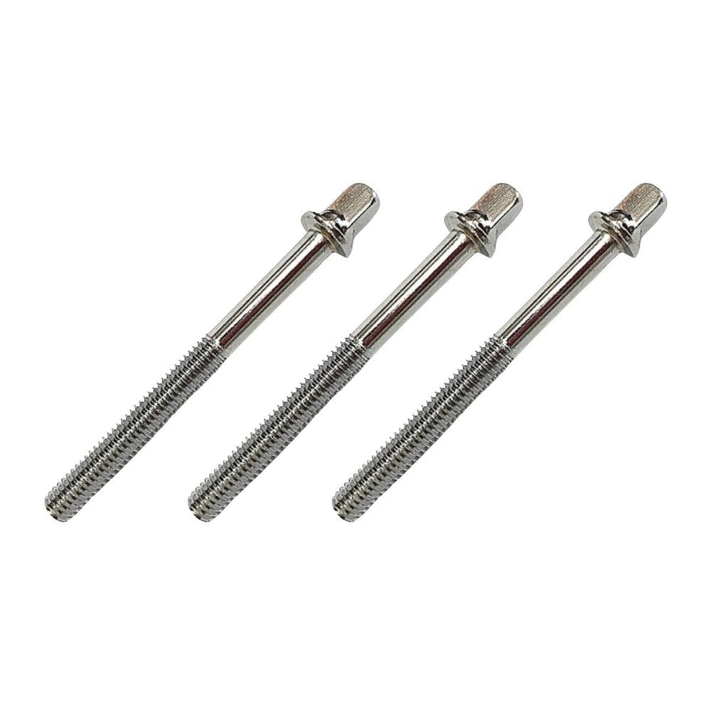 Kit 3 Parafuso Afinação De Bateria 80Mm X 6Mm M6