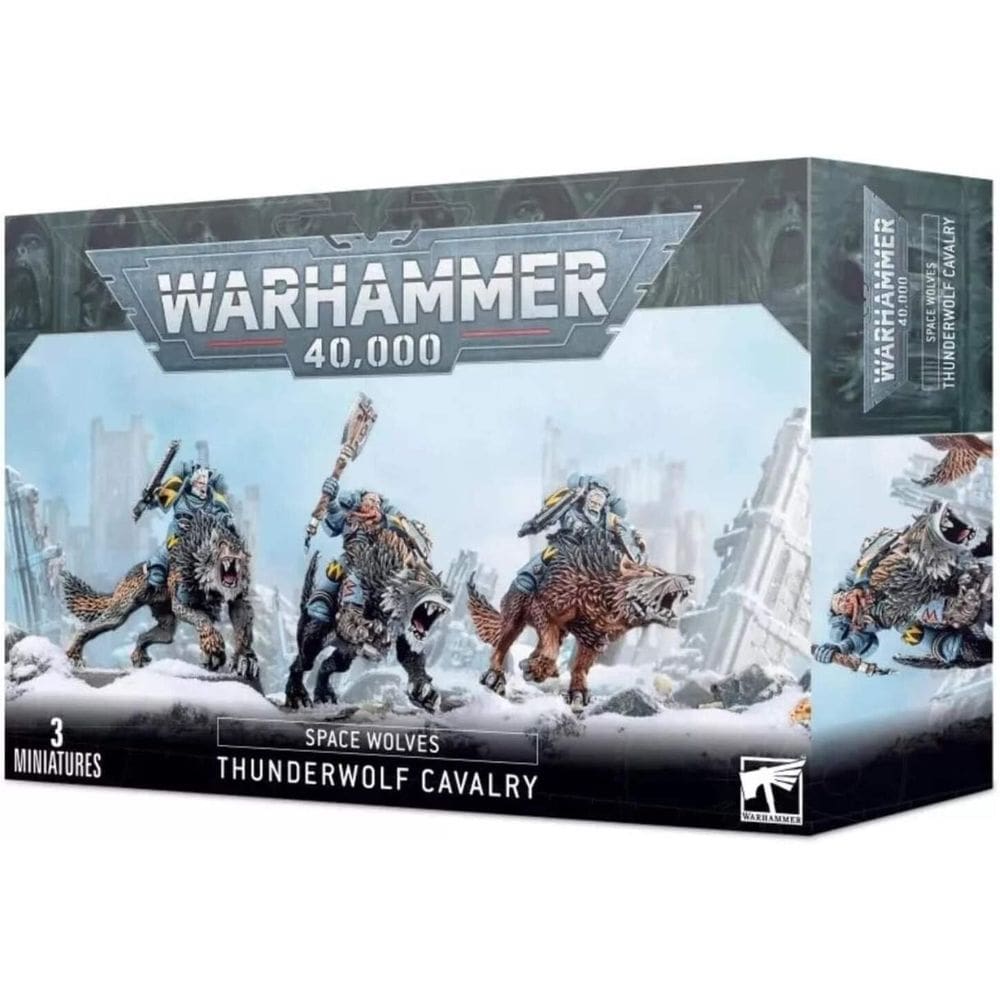 Workshop de jogos de ação e figuras Space Wolves Thunder Wolf