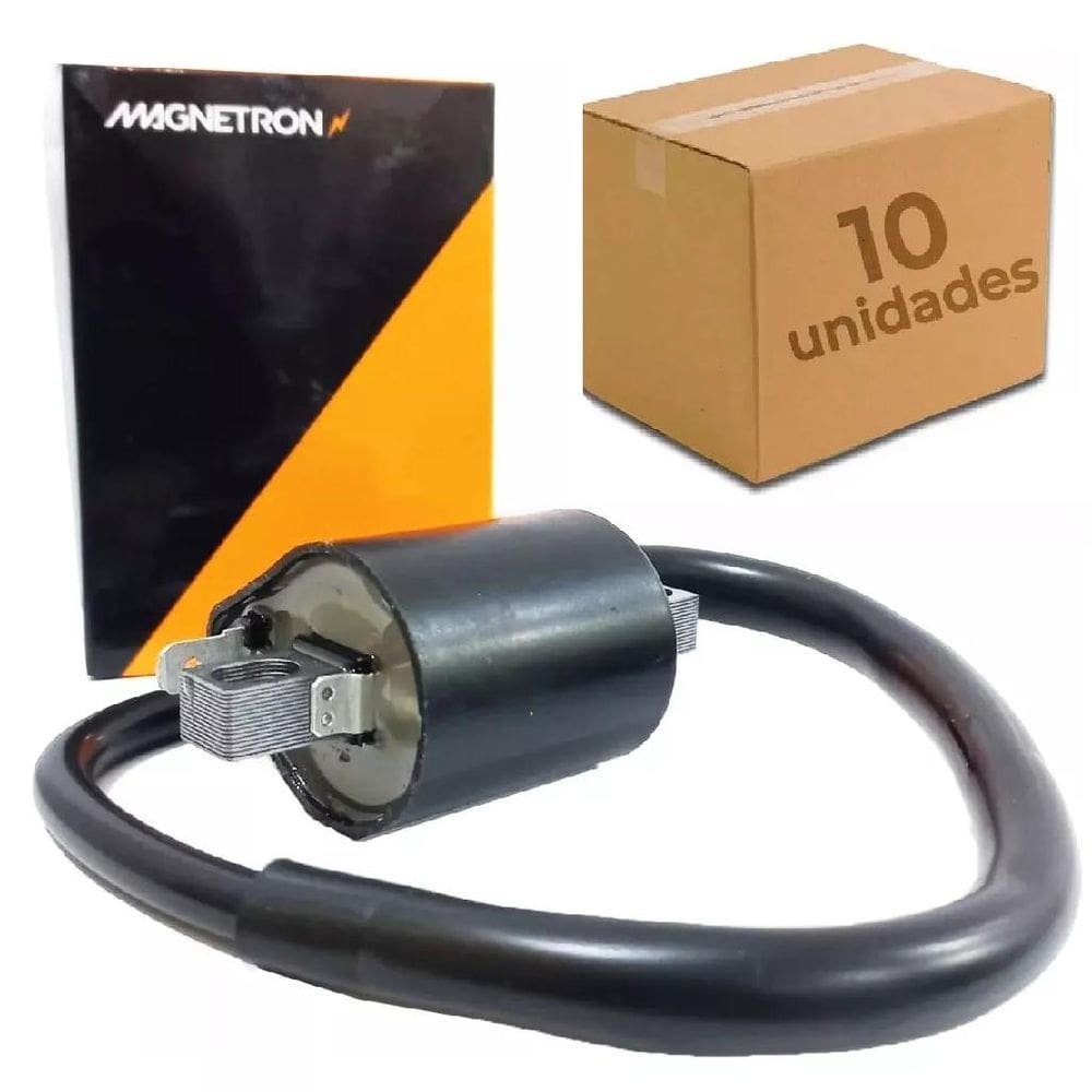 BOBINA DE IGNICAO moto YBR 125 XTZ 125 MAGNETRON KIT COM 10 PEÇAS
