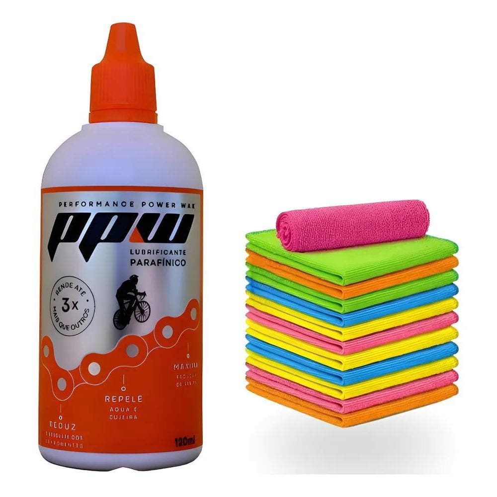 2X Lubrificante Ppw Para Corrente De Bicicleta 120 Ml.