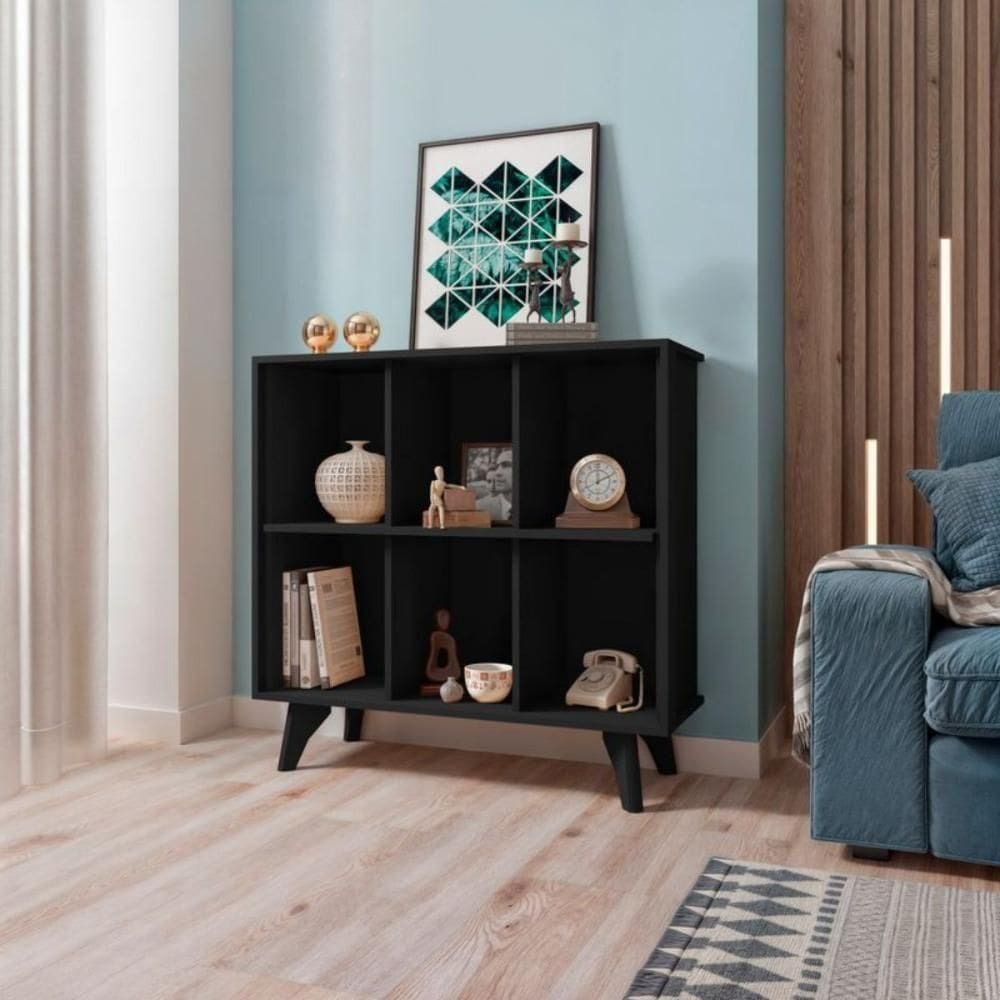 Prateleira Retro Havai Preto