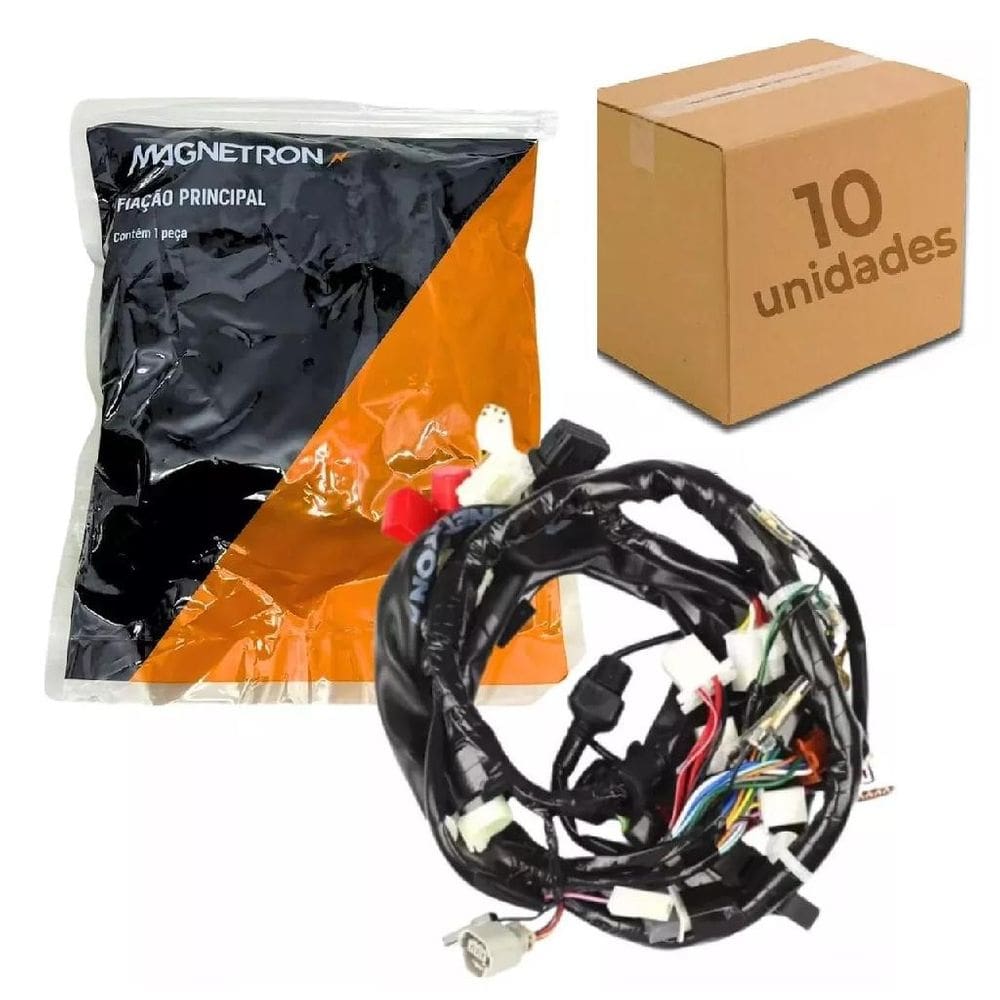 Chicote Fiação Completa Principal Titan 1995 1996 1997 1998 1999 Kit Com 10 Peças