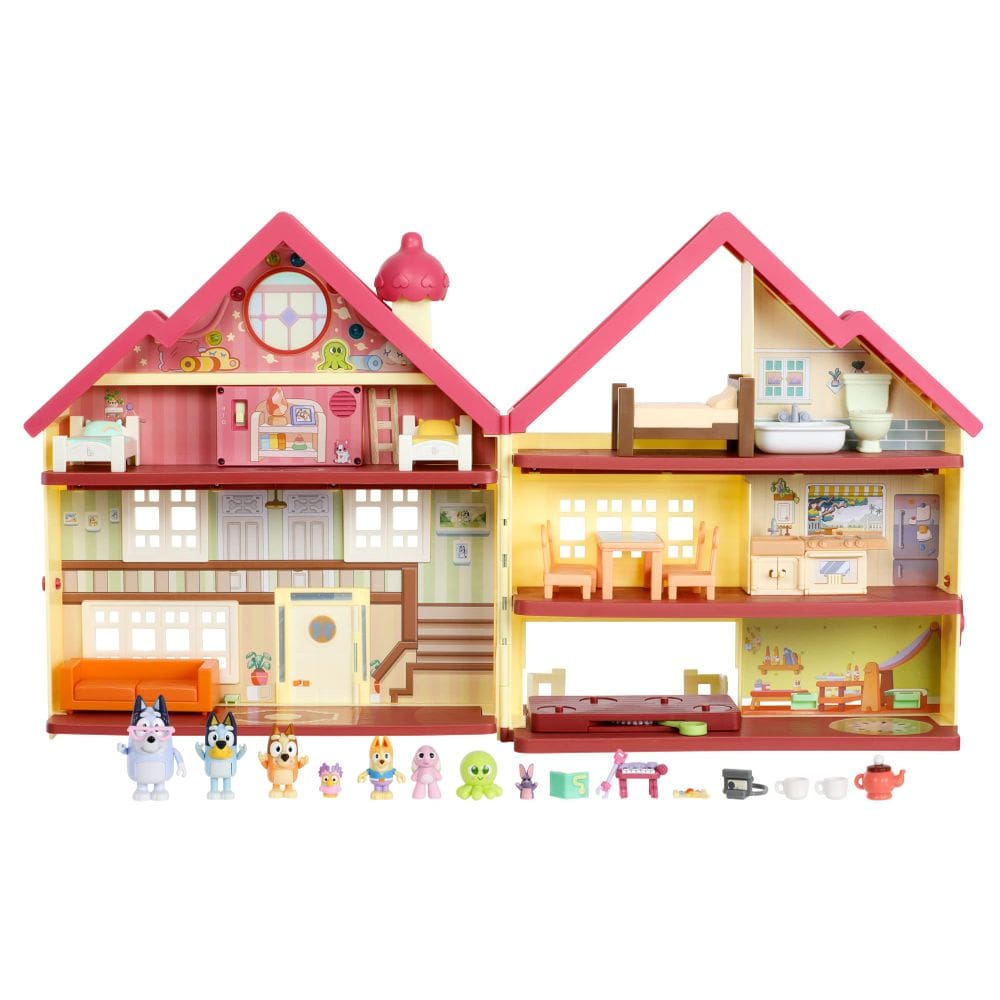 Playhouse e caixa de brinquedos Bluey Ultimate Lights & Sounds 43 cm