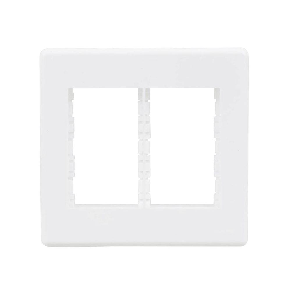 Placa 4X4 Com Suporte Para 6 Módulos - Stella - Steck