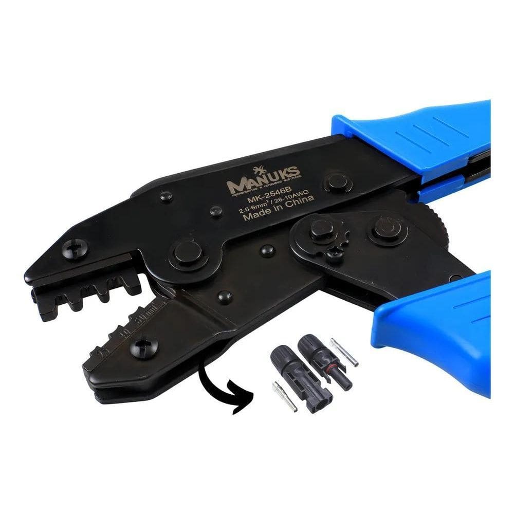 Alicate Mc4 Crimpar Terminais 2,5 Até 6Mm Painel Solar