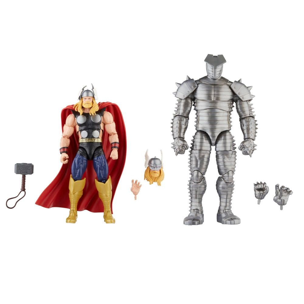 Figuras de ação da série Marvel Legends Thor vs Destroyer