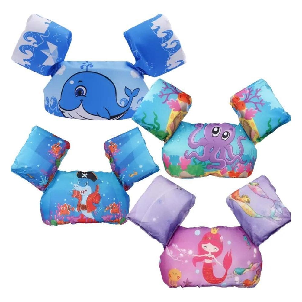 2X Boia Colete Piscina Infantil Kids Praia Salva Vida Não Fu