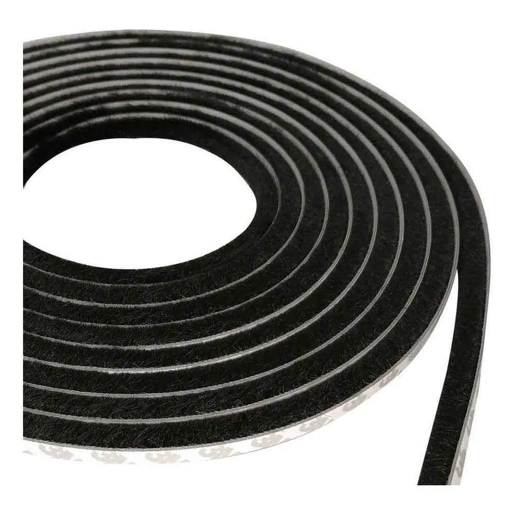 2X Vedação Janelas Portas Contra Vento 5X7Mm 5 Metros Cor Pr