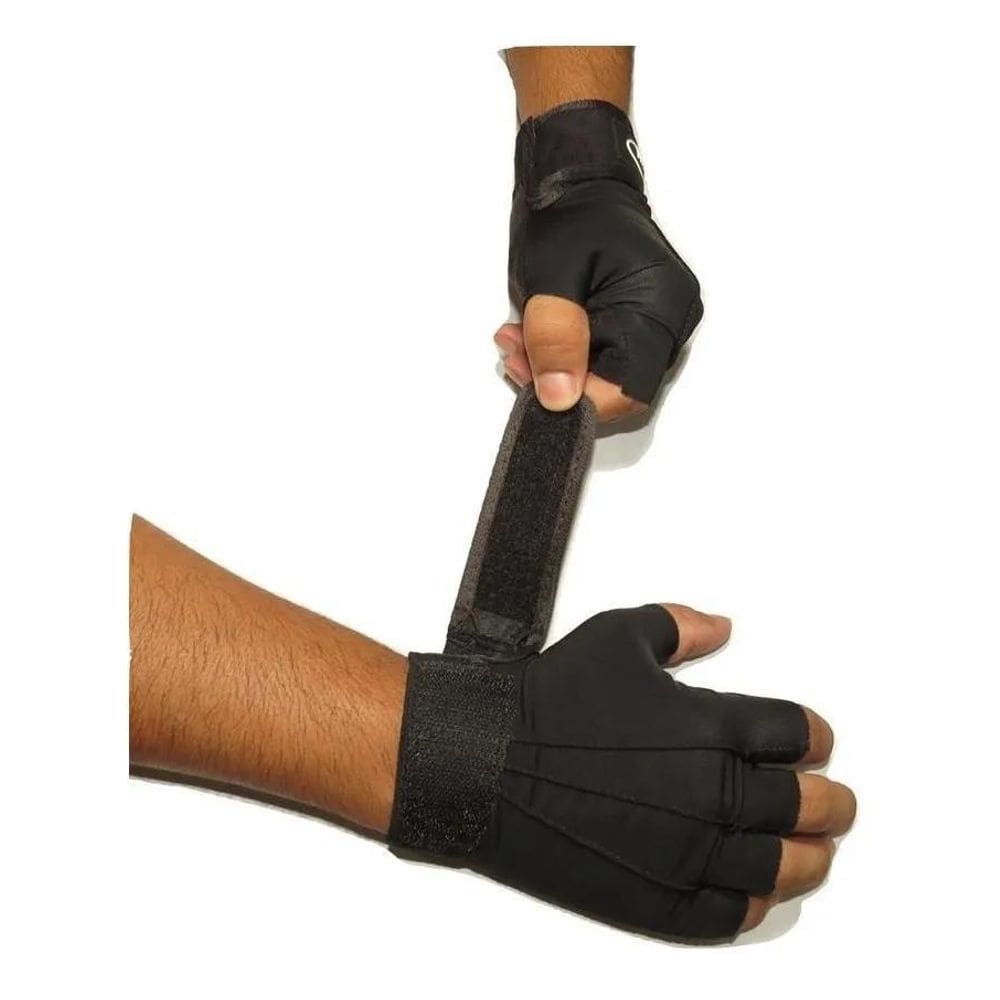 2X Luva Proteção Solar Uv Meio Dedo Punho Conforto Moto Bike