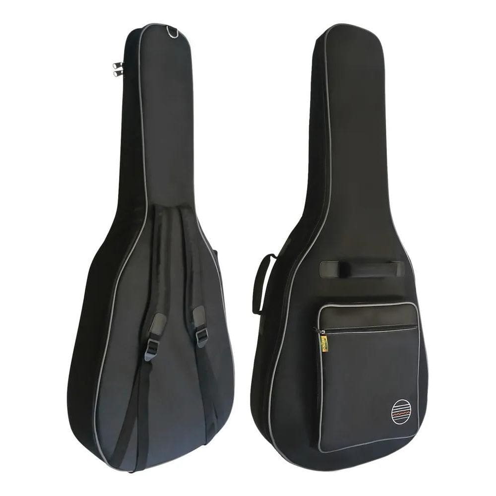 2X Bag Capa Violão Folk - Super Luxo Ch200 - Alcochoado