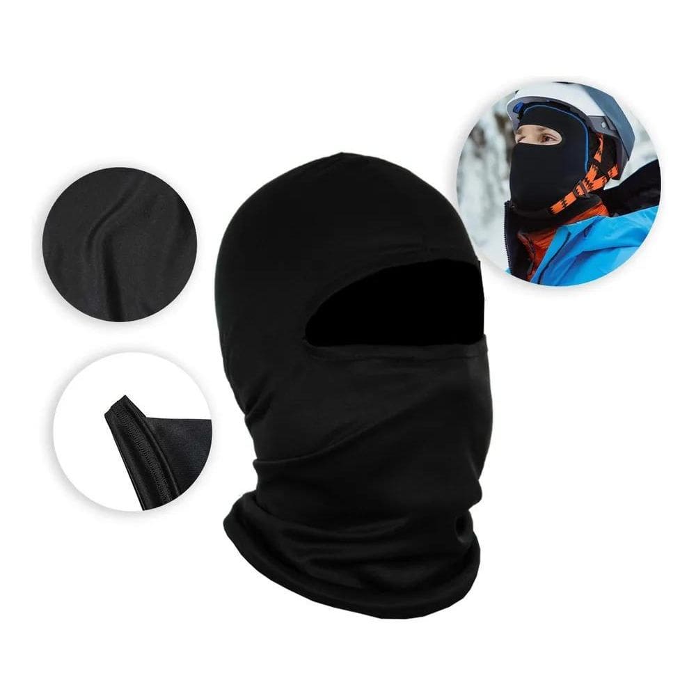 2X Touca Ninja Balaclava Bandana Proteção Esportiva Unissex