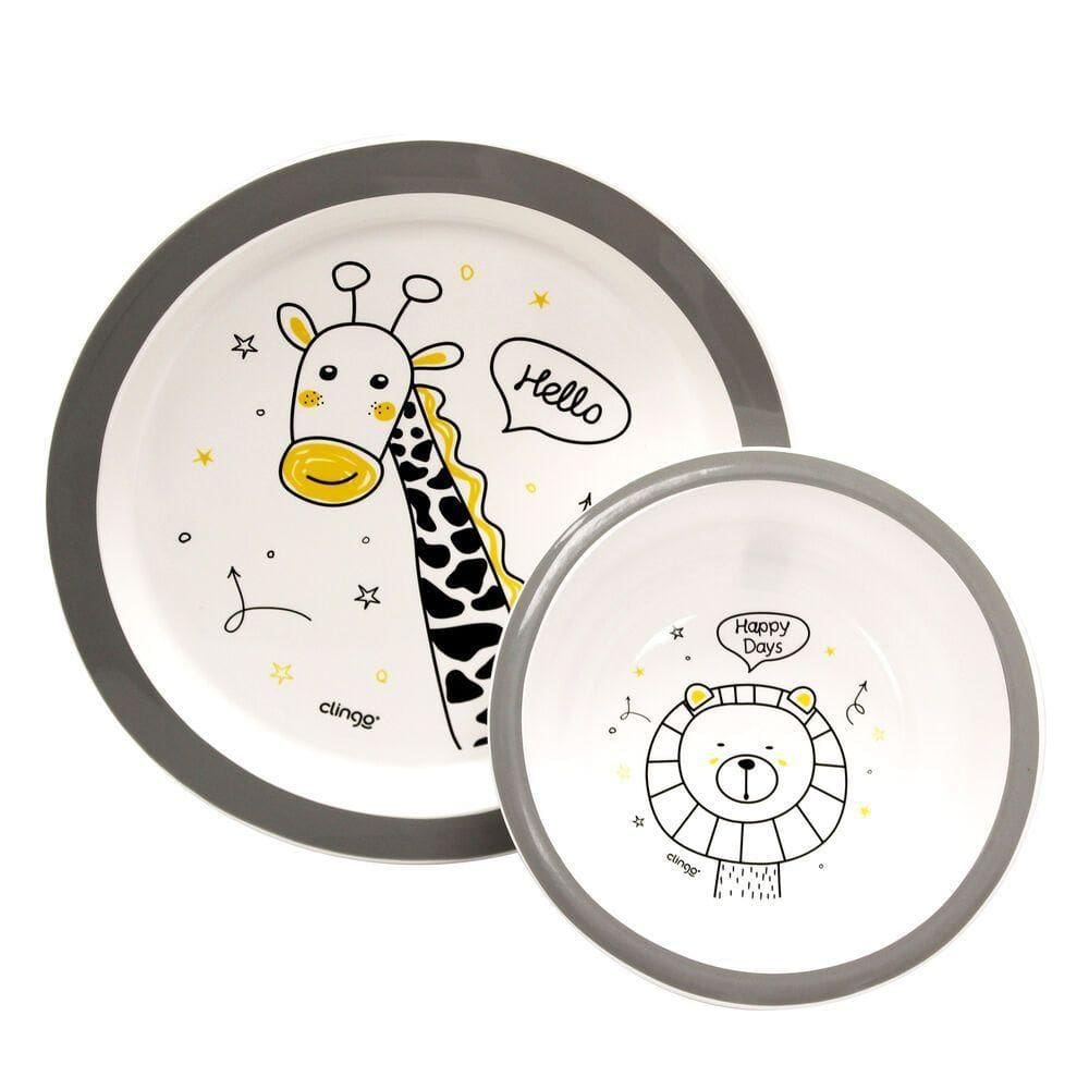 Conjunto Sofisticado De Prato E Tigela Para Alimentação De Pets