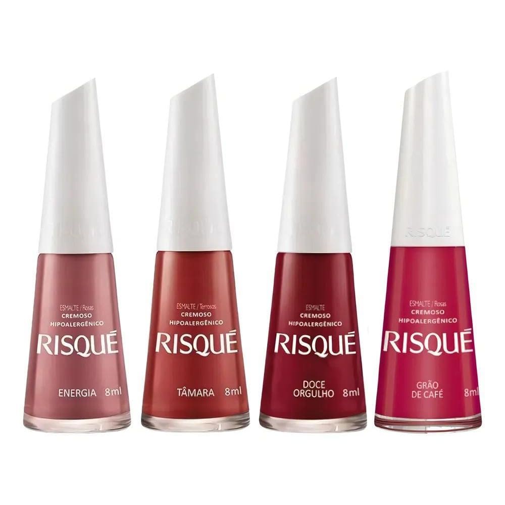 2X Kit Risque Energia + Tâmara + Doce Orgulho + Grão Café 8M