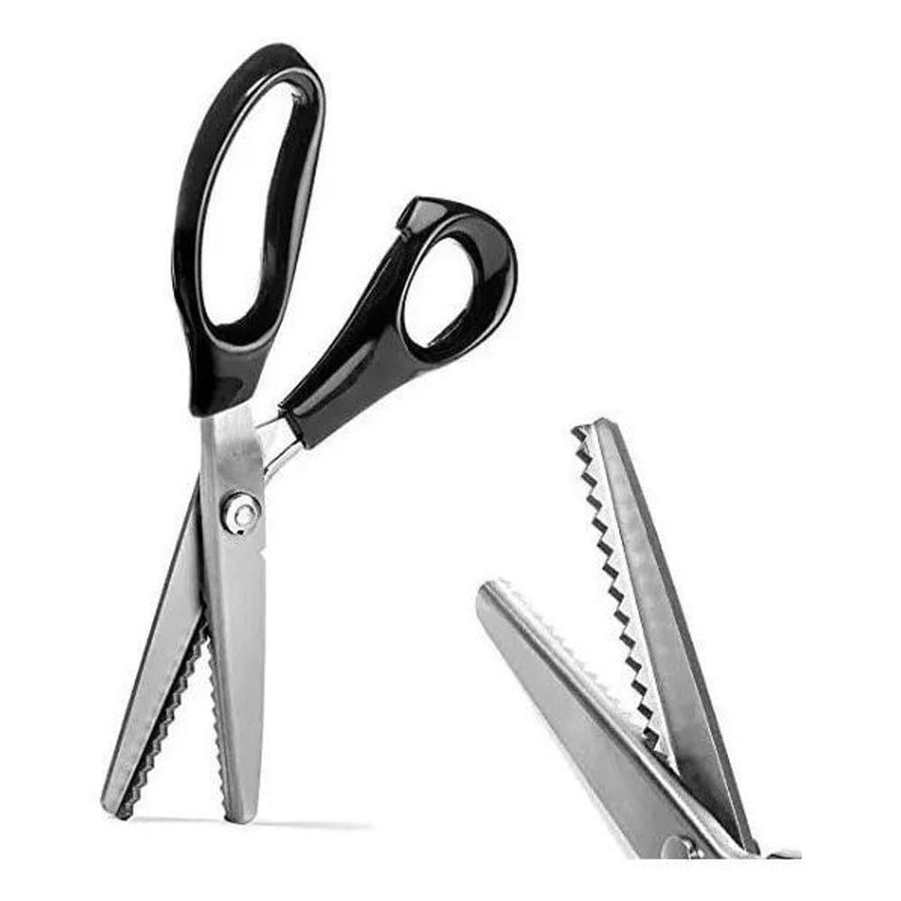 2X Tesoura De Picotar Corte Profissional Zig Zag - Artesanat