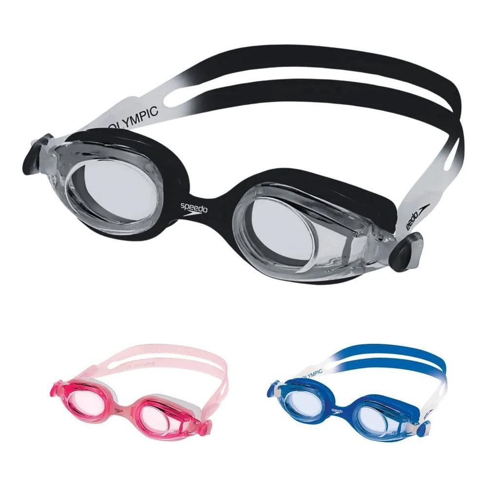 2X Óculos De Natação Speedo Junior Olympic Transparente