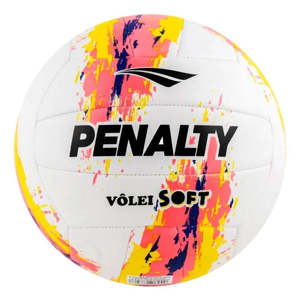 2X Bola De Vôlei Penalty Soft / Cor Rosa