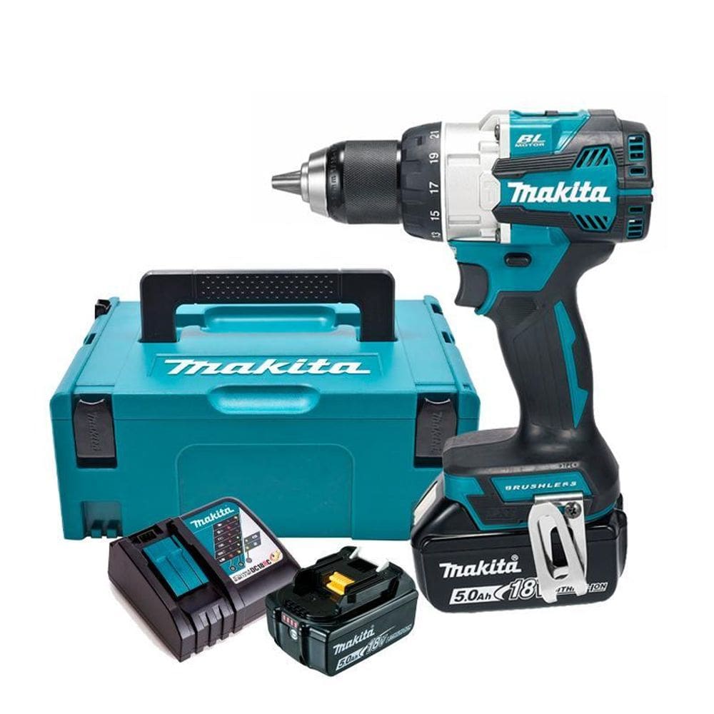 Parafusadeira E Furadeira Impacto 1/2 Bateria 18V Lxt Makita