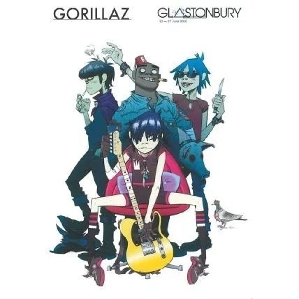 Gorillaz Live At Glastonbury Dvd