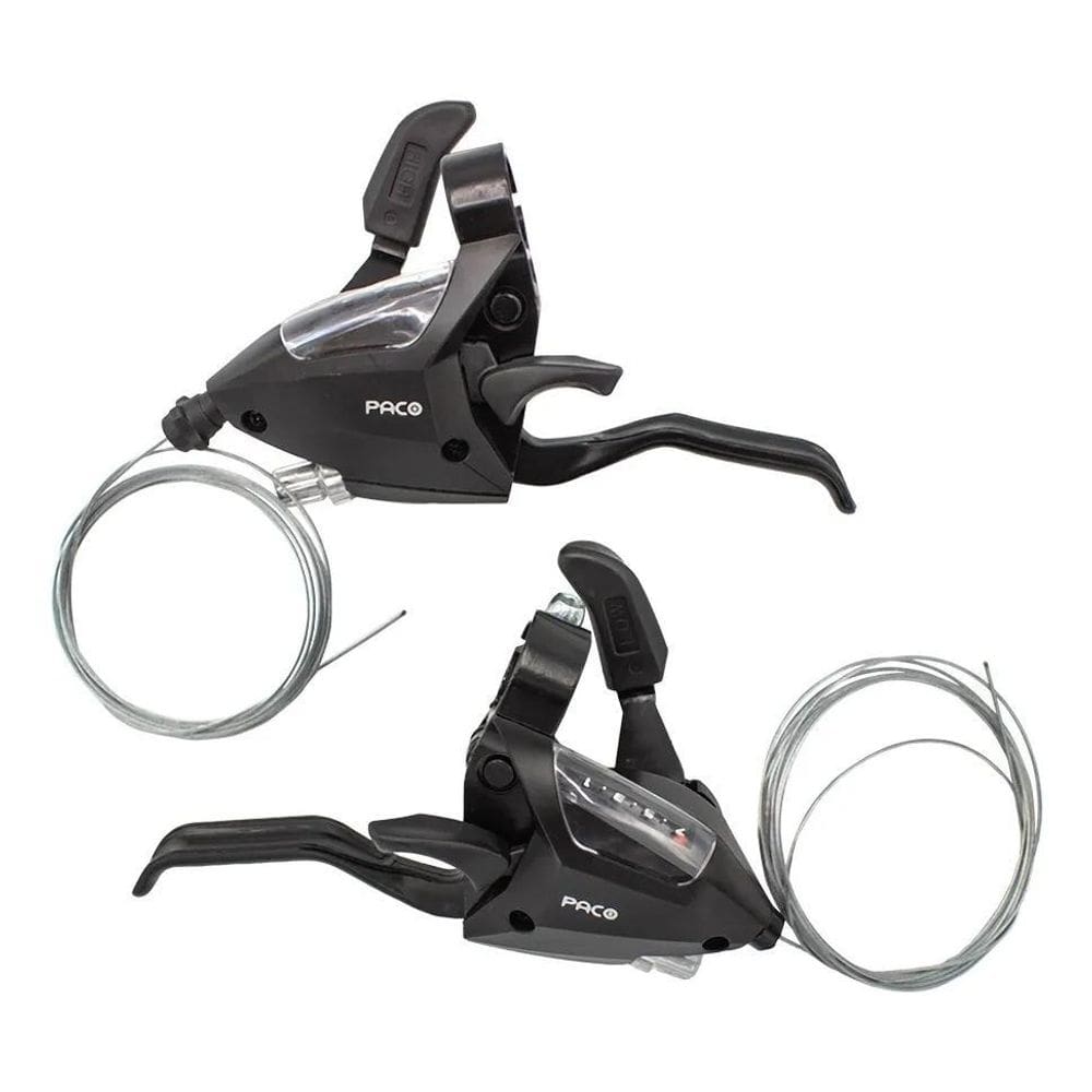 2X Alavanca 21V Tipo Shimano Manete Aluminio Paco Mtb Pto Pa