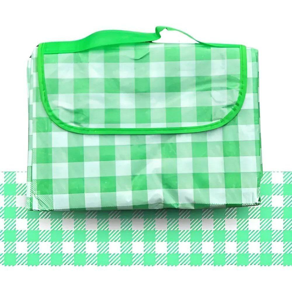 2X Esteira Grande 2X2M Piquinique Praia Tapete Impermeável