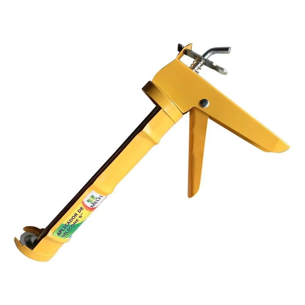 Aplicador De Silicone Tipo Pistola Fechado De Aço Carbono