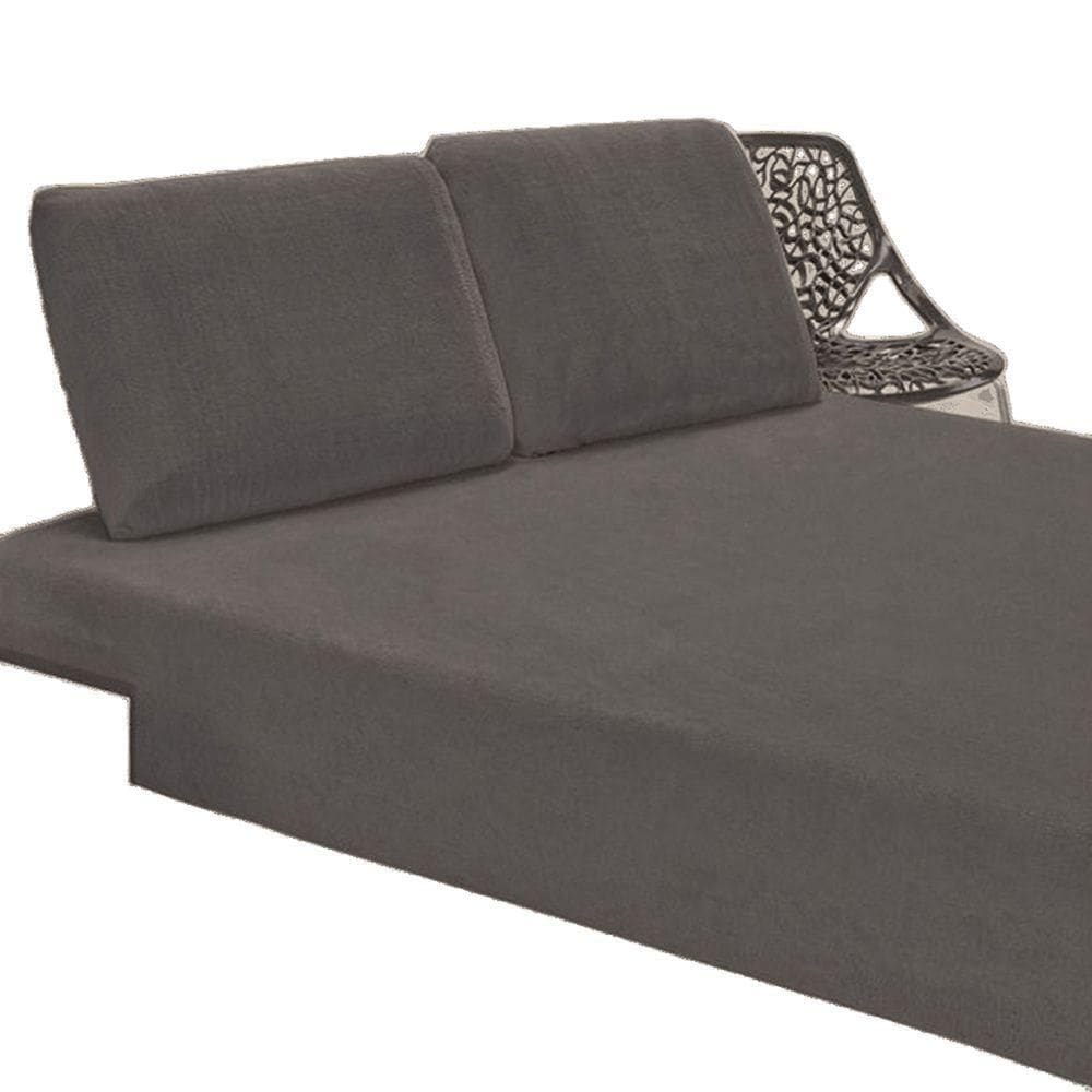 Jogo De Lençol King Em Manta Plush 3 Peças - grafite - 100% Poliéster