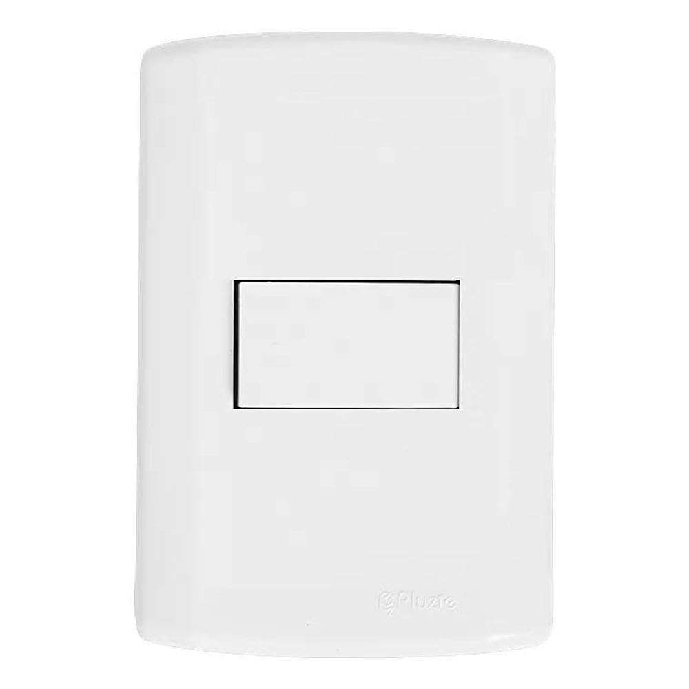 Interruptor Apagador 1 Tecla Simples Modular Branca 4X2