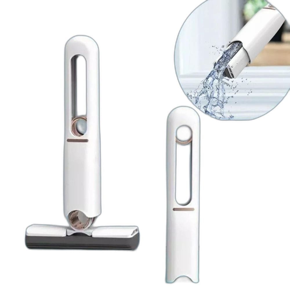Mini Mop Portátil Limpeza Dobrável Ajustável Prático