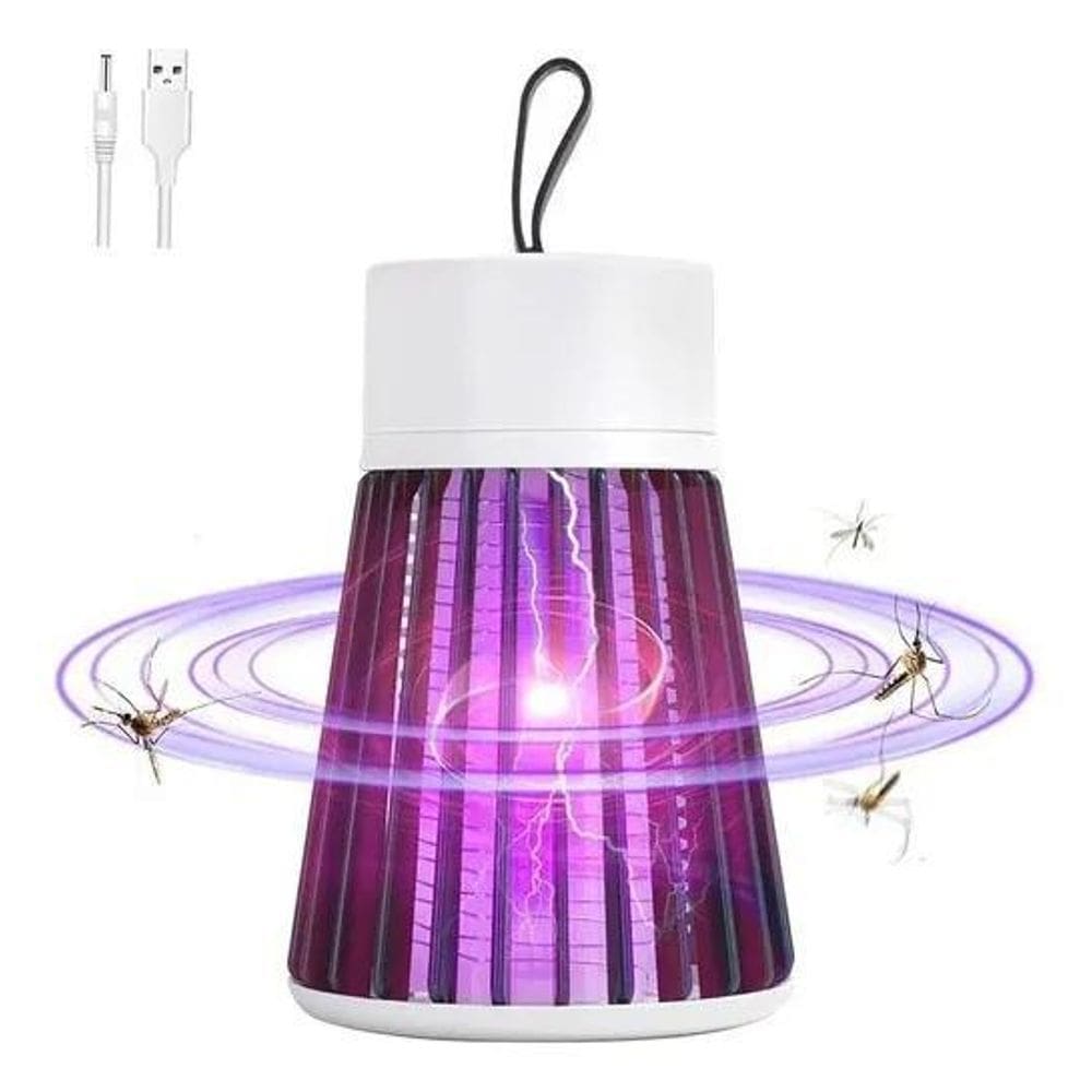 2X Luminaria Lampada Anti Inseto Mosquitos Repelente Elétric