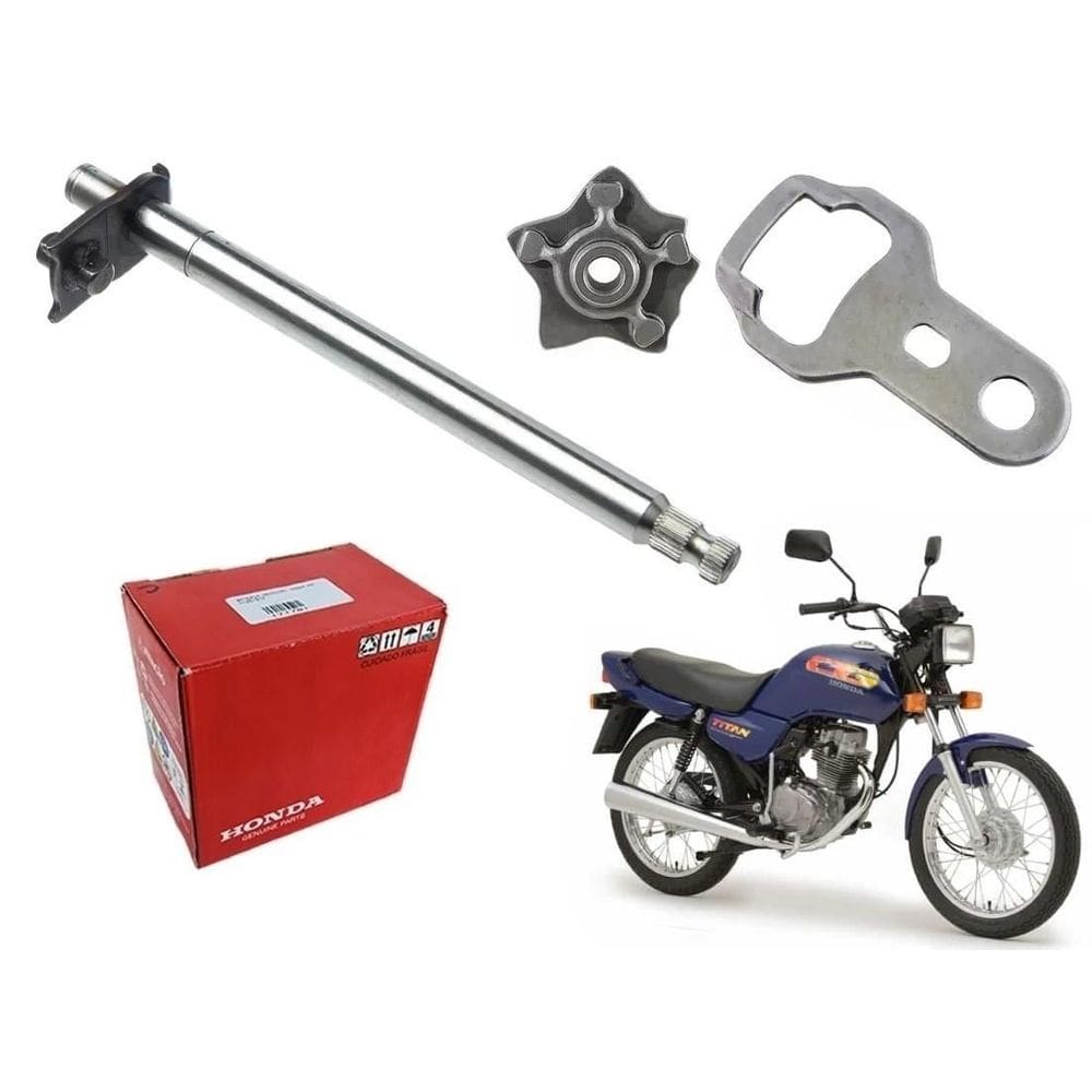 Eixo Cambio Braço Estrela Honda Cg Titan Aero Strada Nx Xr