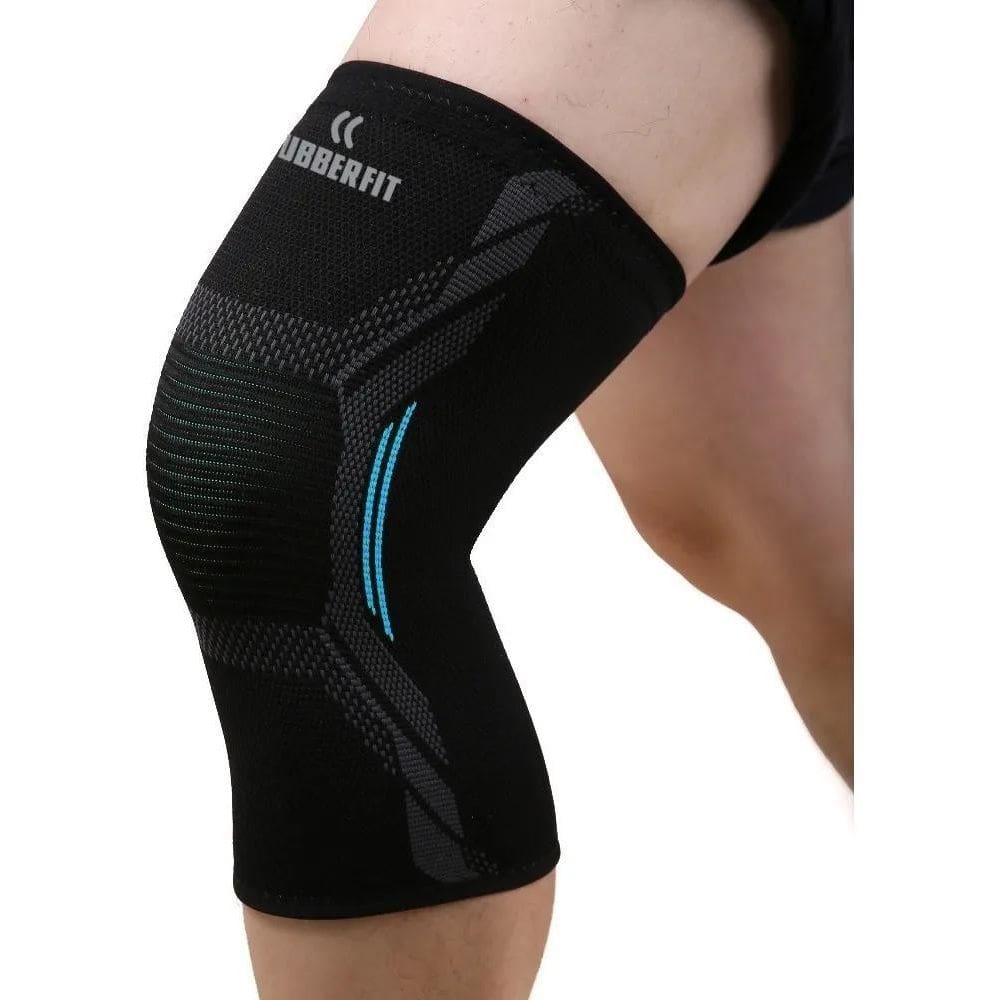 2X Joelheira De Compressão Premium Esporte Corrida Academia