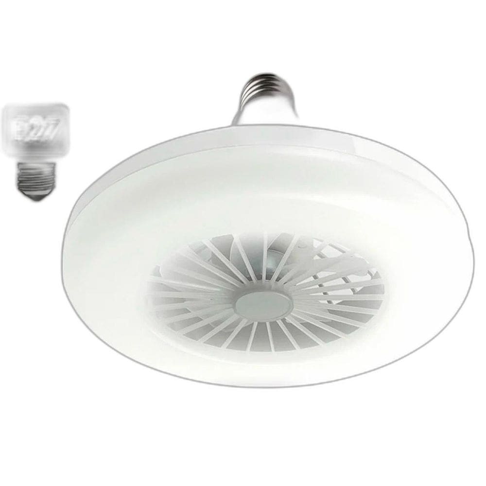 Ventilador Led De Teto Com Controle Iluminação Ajustável