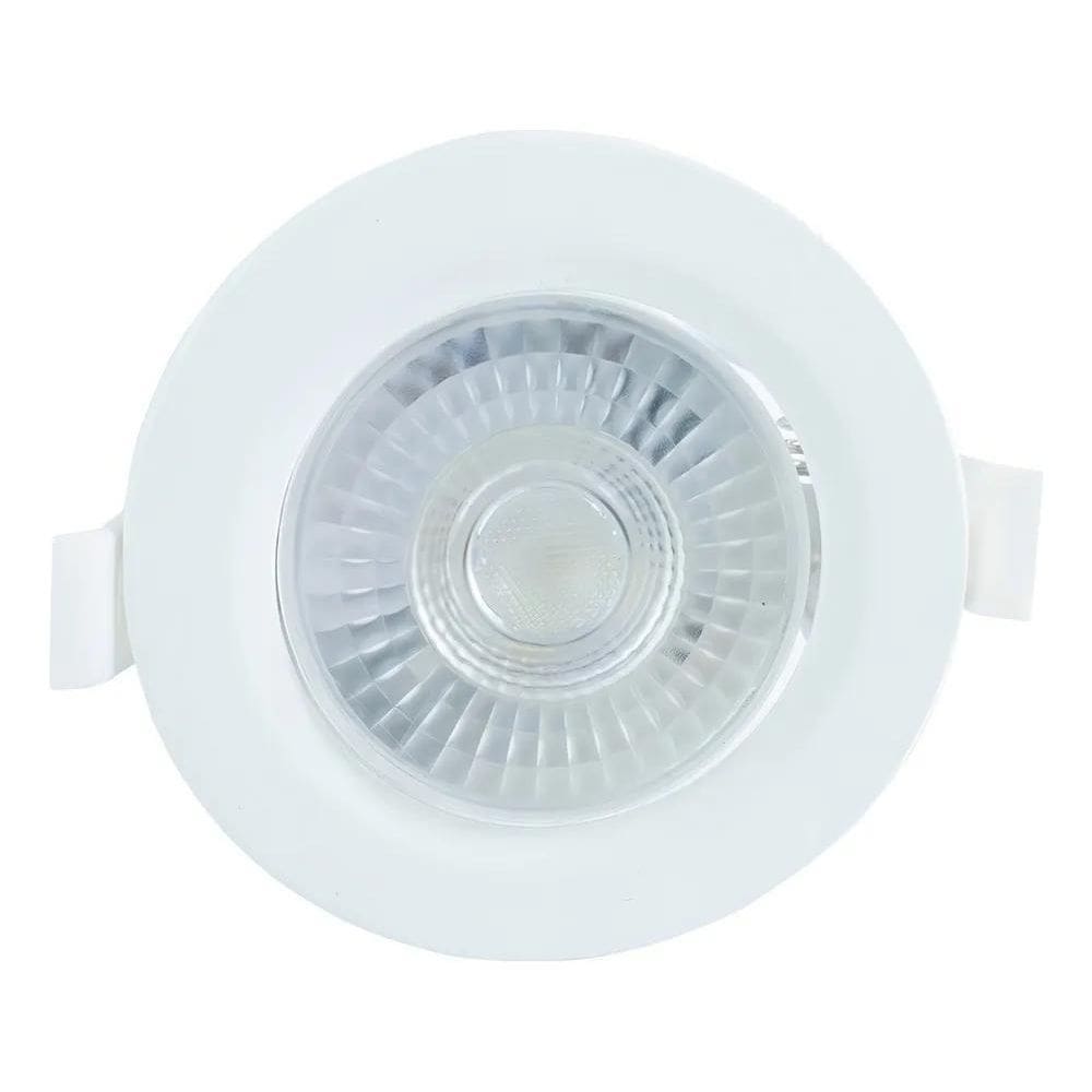 2X Kit 6 Nsa Spot Smd Led 7W Direcionável Embutir Redondo B.
