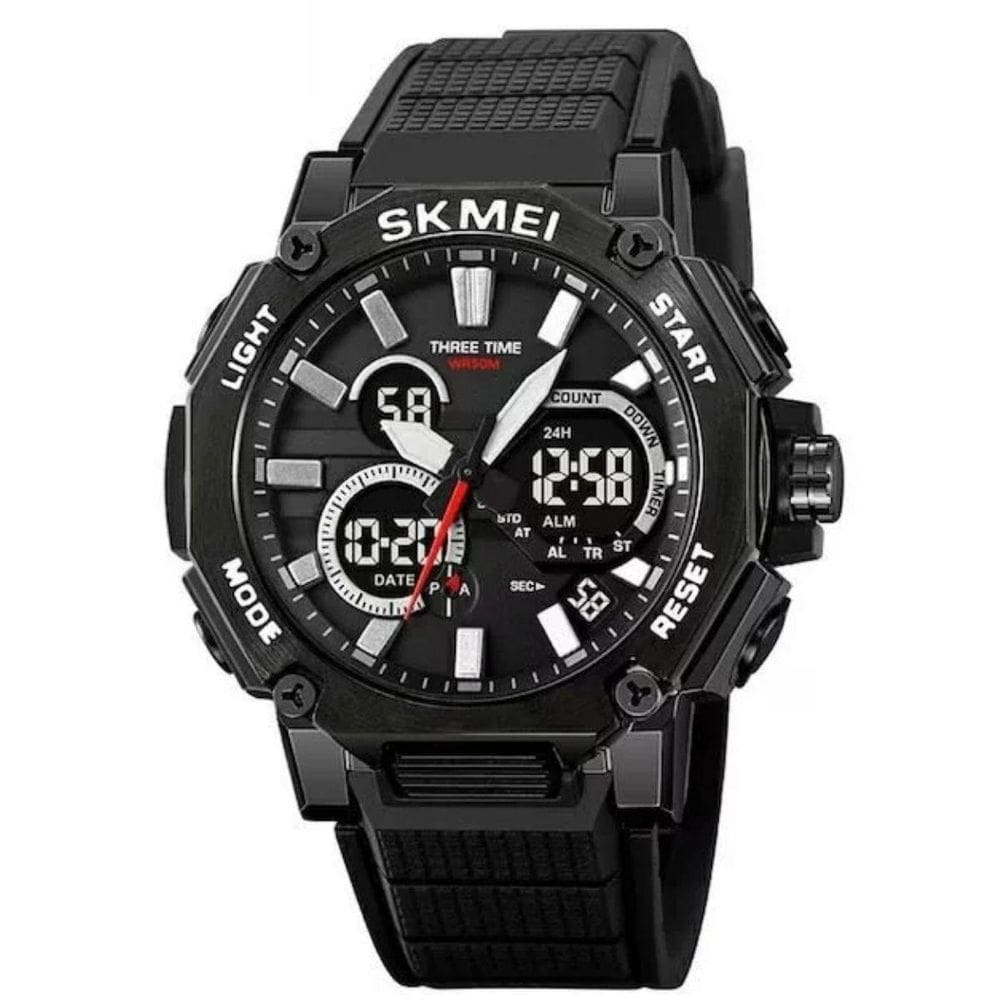 Relógio Masculino Skmei Anadigi 2219 Preto
