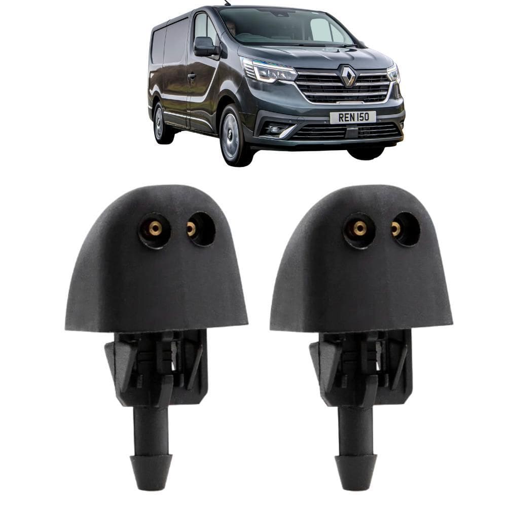 Par Brucutu Bico Limpador Agua Parabrisa Renault Traffic