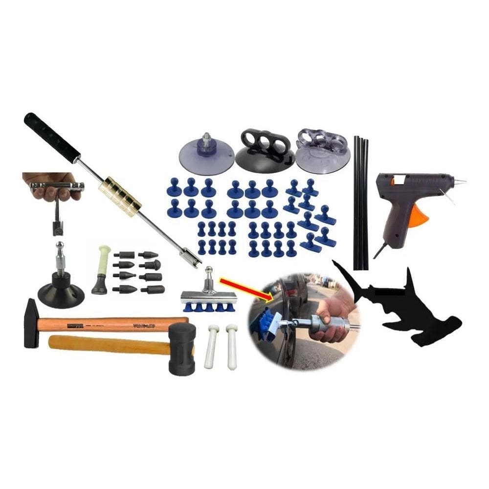Kit Profissional Martelinho De Ouro Shark Hammer Plus- 60Pçs