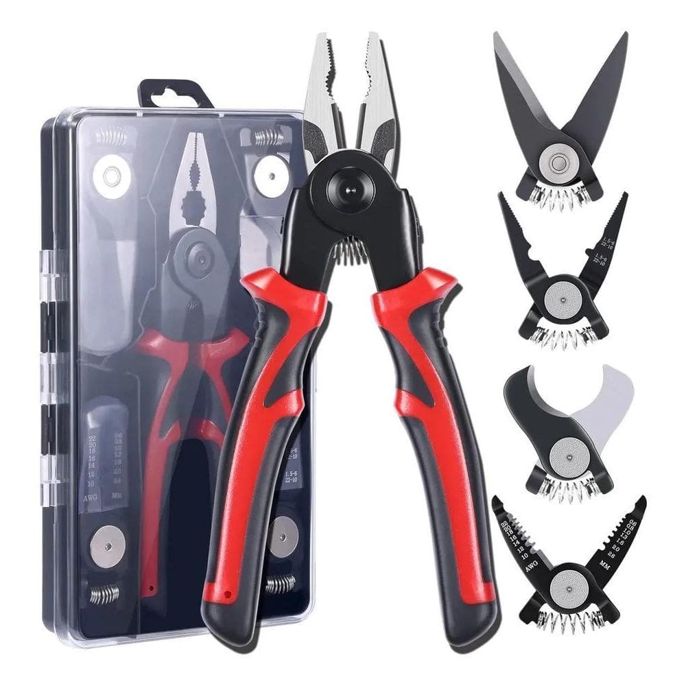2X Kit Alicate Universal 5 Em 1 Desencapador Decapador Corte