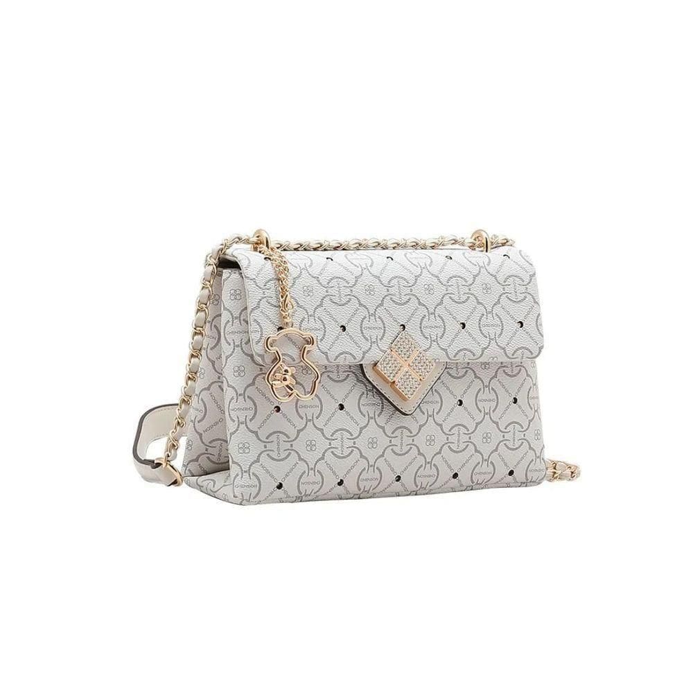 Bolsa Chenson Classic Casual Versátil Bege Un