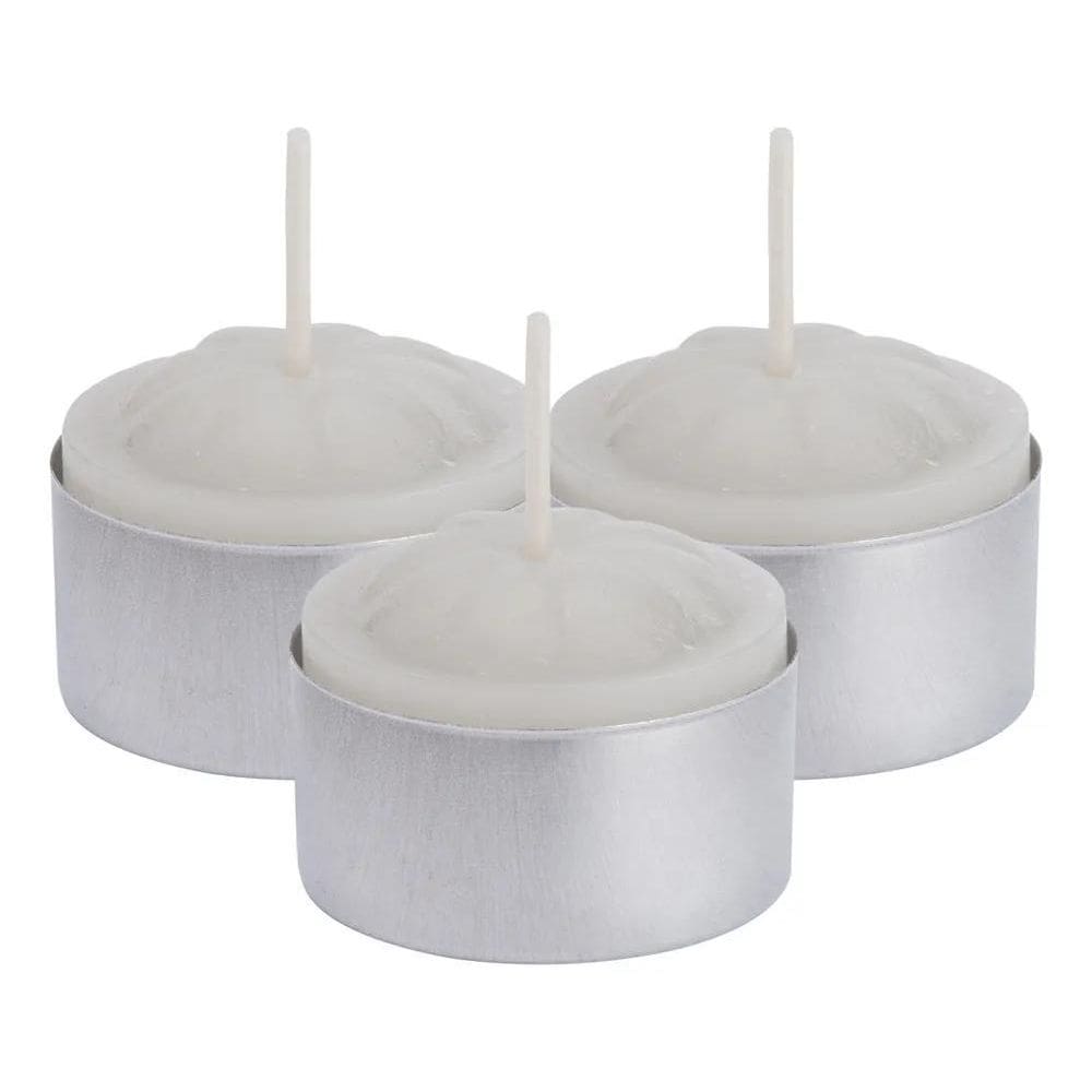 100 Velas Decoração Rechaud 100% Parafina Lâmparina 6 Horas