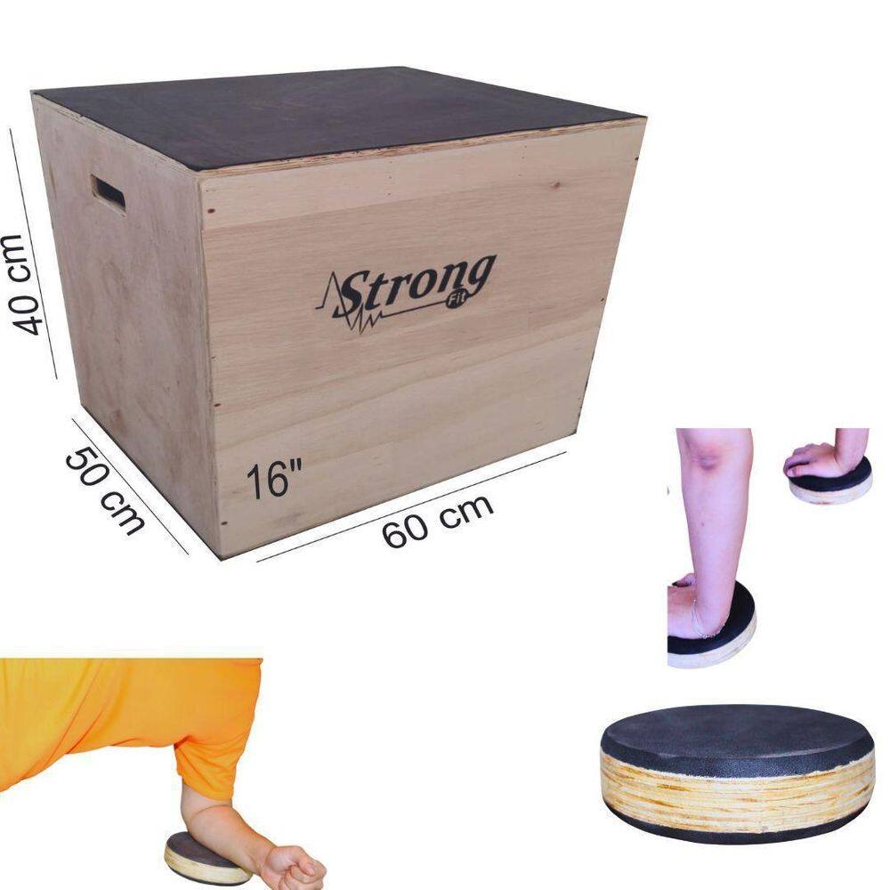 Jump Box Cross 40X50X60` + Disco Yoga Pilates