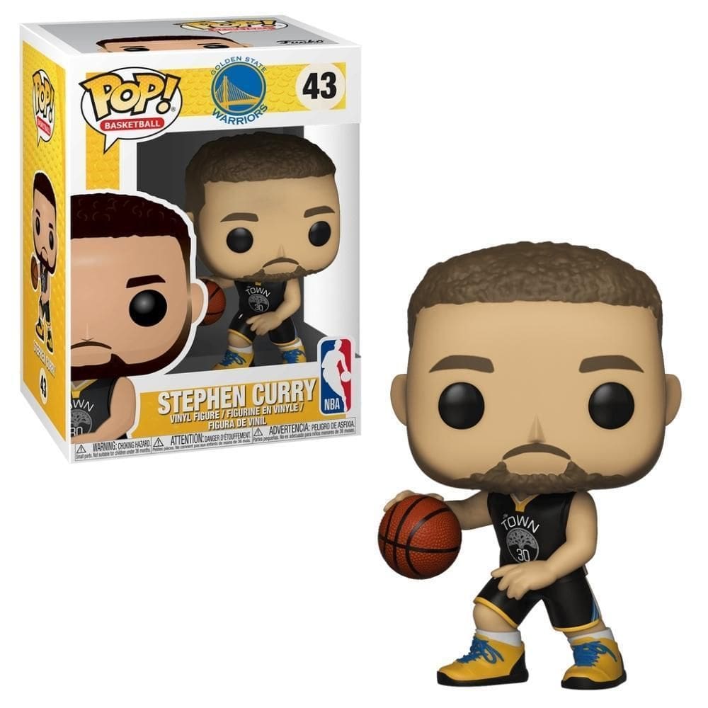 Boneco Funko Pop Nba Warriors - Stephen Curry