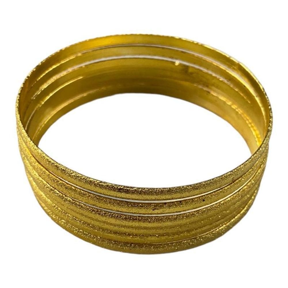 Pulseira Cigana Argolas Lisas + Presente